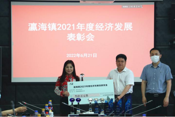 助力經(jīng)濟(jì)發(fā)展，美巢集團(tuán)股份公司獲瀛海鎮(zhèn)經(jīng)濟(jì)發(fā)展三項(xiàng)大獎(jiǎng)